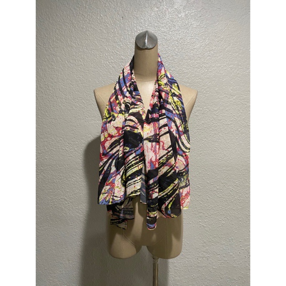 Colorful Marble Scarf